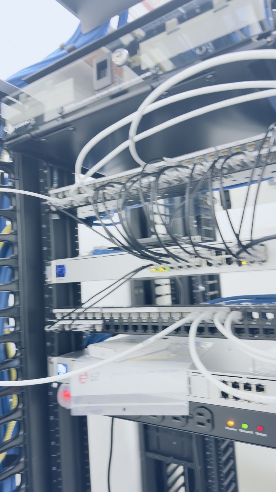 Rack patching and cable management